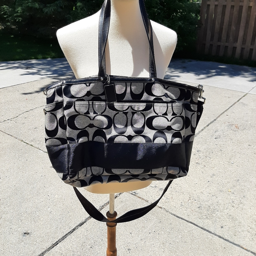 Coach Diaper / Laptop Bag Gem